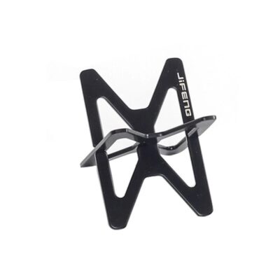 Cigar Holder Portable Stainless Steel Cross Foldable Display Stand with Leather Case Accessories Tools