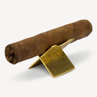 Lubinski Special Embossed Motif Cigar Stand Gold